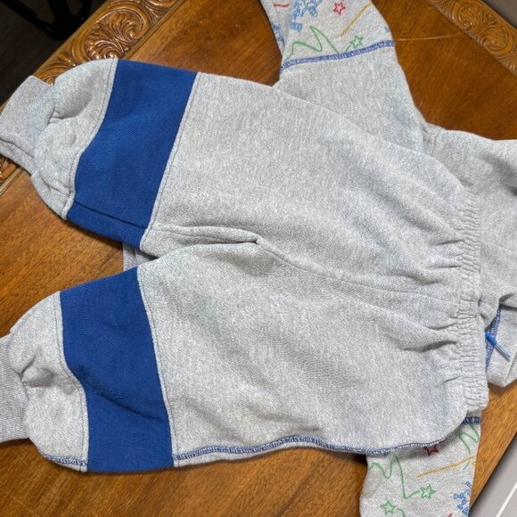 Donmoor Vintage Excellence 12 MOS Baby Set, Gray and Blue, Robot - Picture 4 of 9